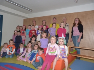 Projekt Purzelbaum in der Kindertagesstätte Schönau