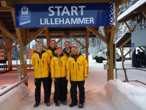 Teambild am Start