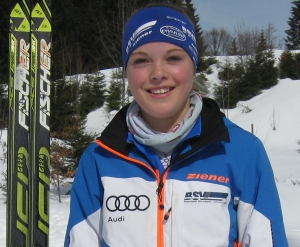 Franziska Pfnür Deutsche Meisterin Biathlon Sprint Jugend I 2015